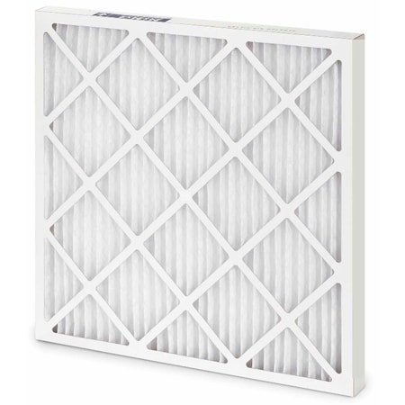 Global Industrial Standard Capacity Pleated Air Filter, MERV 8, Wire Backed, 24Wx12Hx1D B2318384